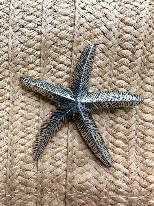 Malissa J Starfish Brooch - Silver