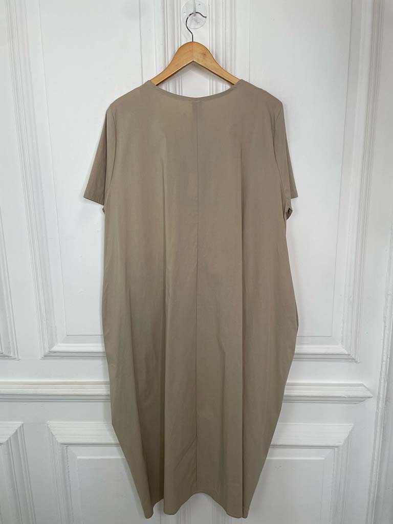 Malissa J Empire Line Maxi Dress - Black & Grey