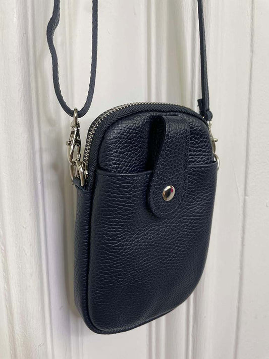 Cross Body Phone Bag - Navy