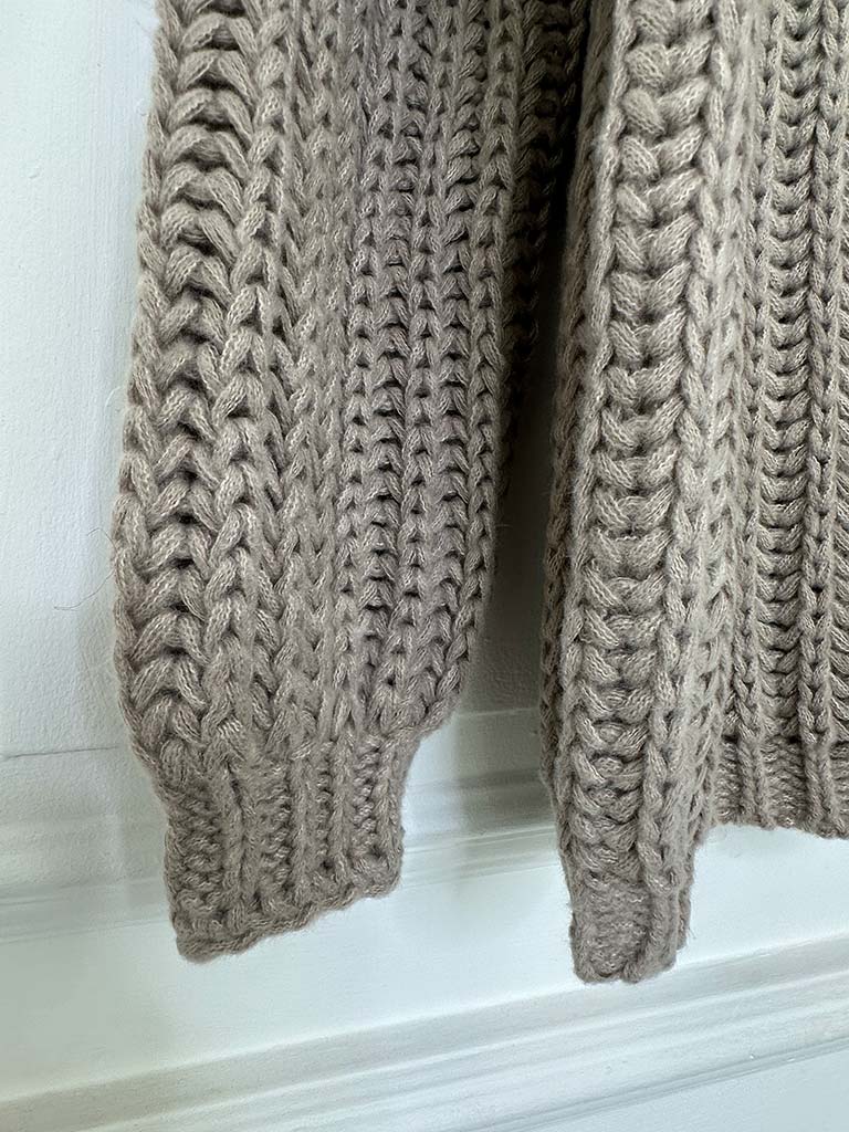 Chunky Cricket Knit - Biscuit