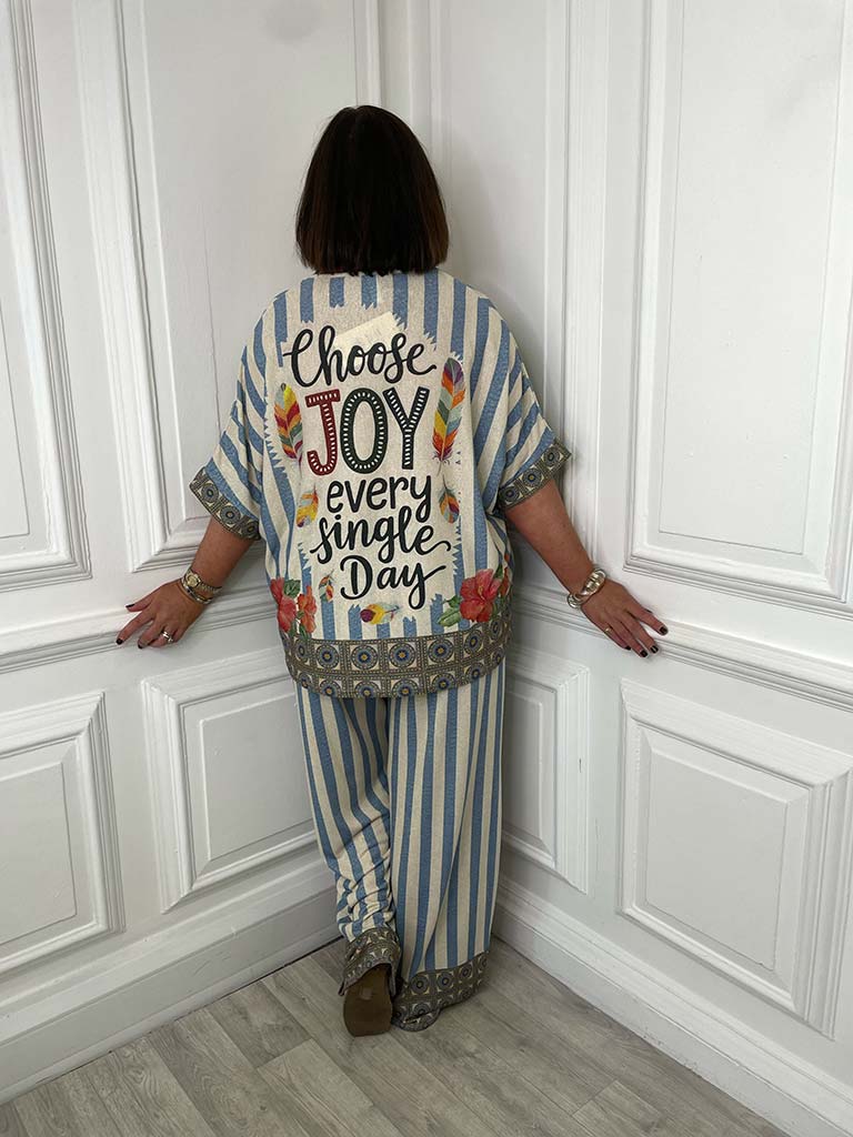 Shimmer Knit Parrot Co-ord