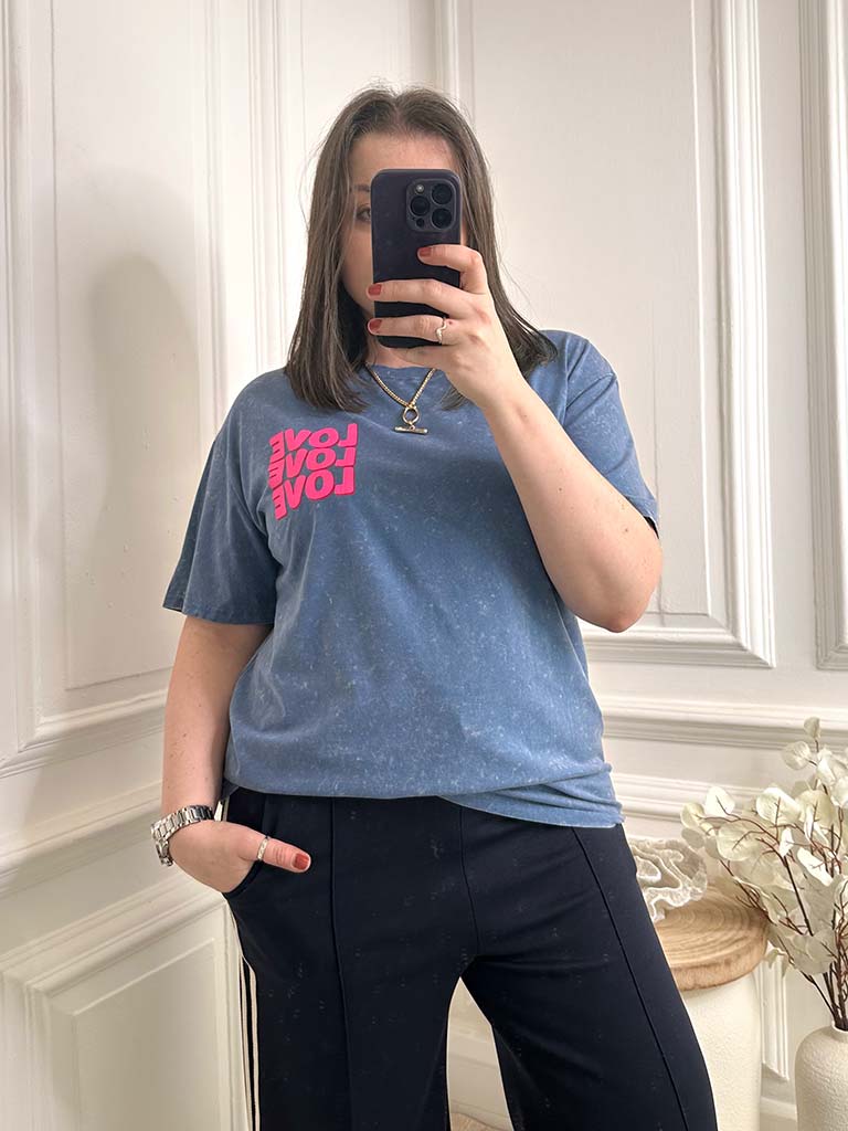 Love Tee - Denim