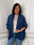 Lightweight Kimono Jacket - Navy