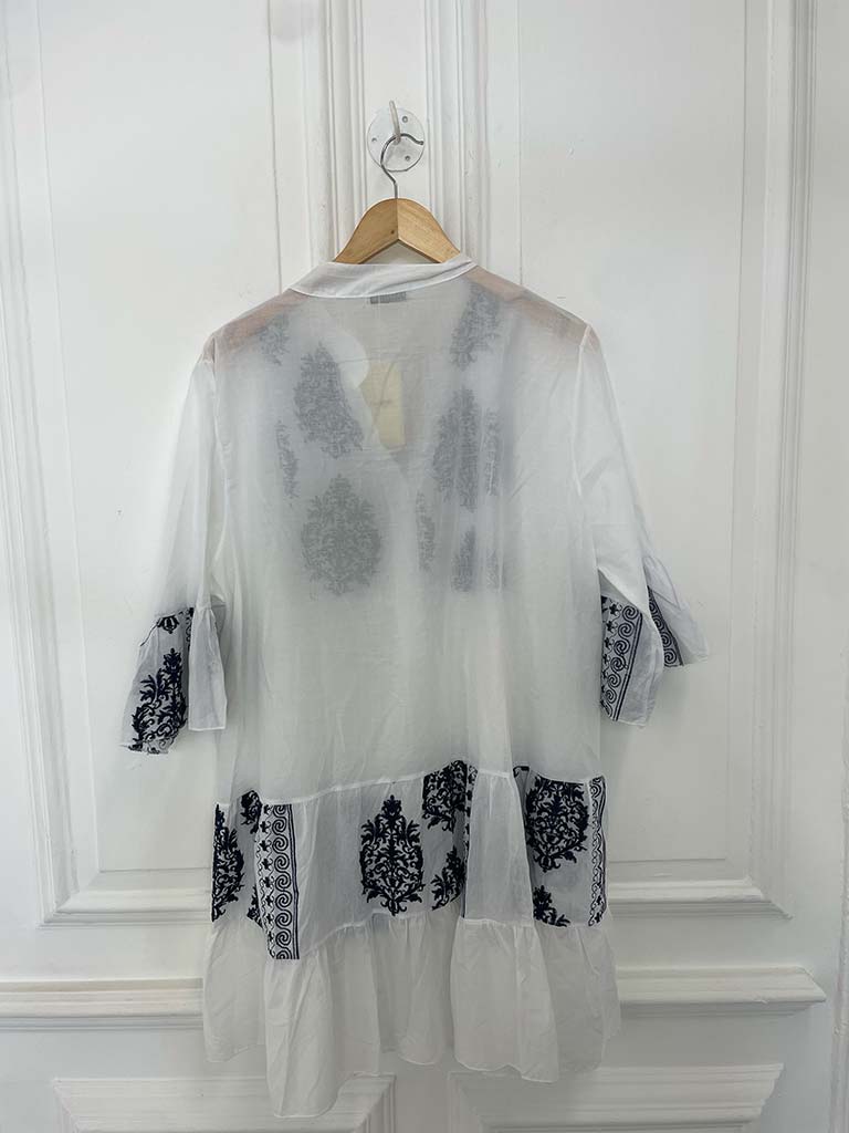 Luna Embroidered Boho Dress