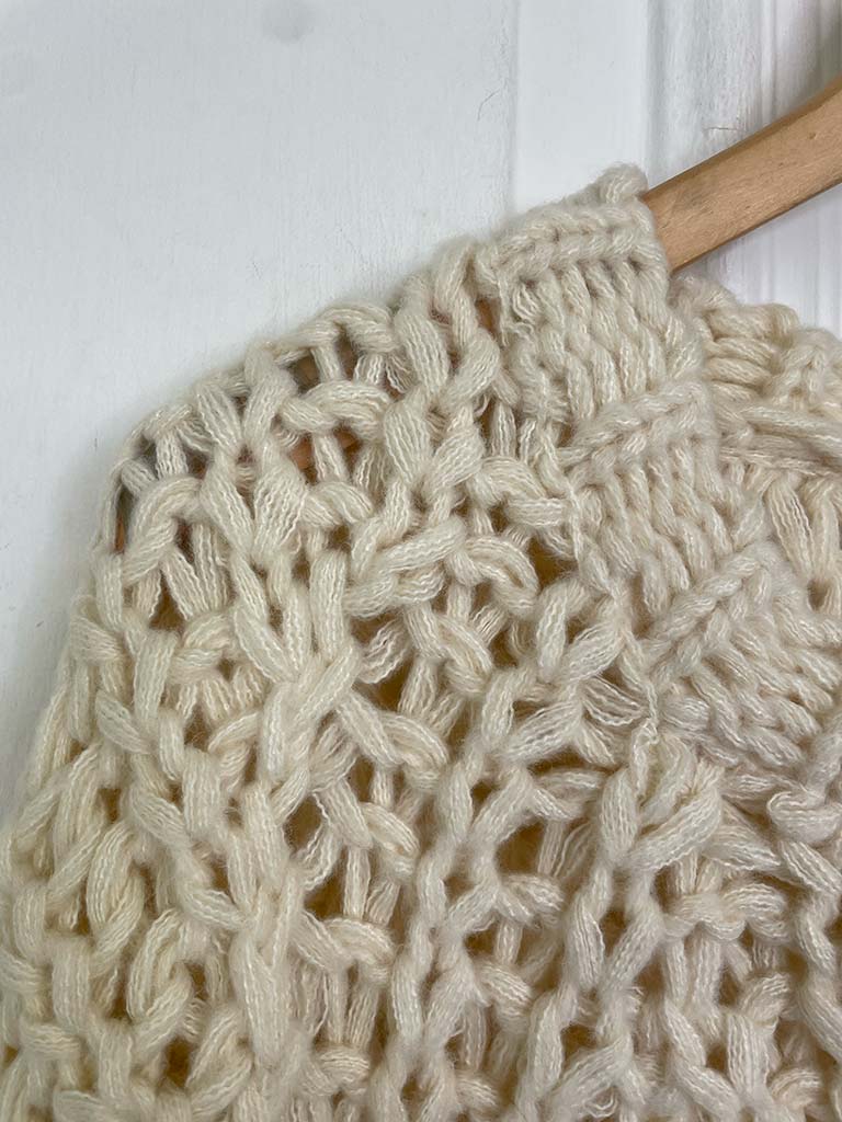 Chunky Cable Knit - Cream