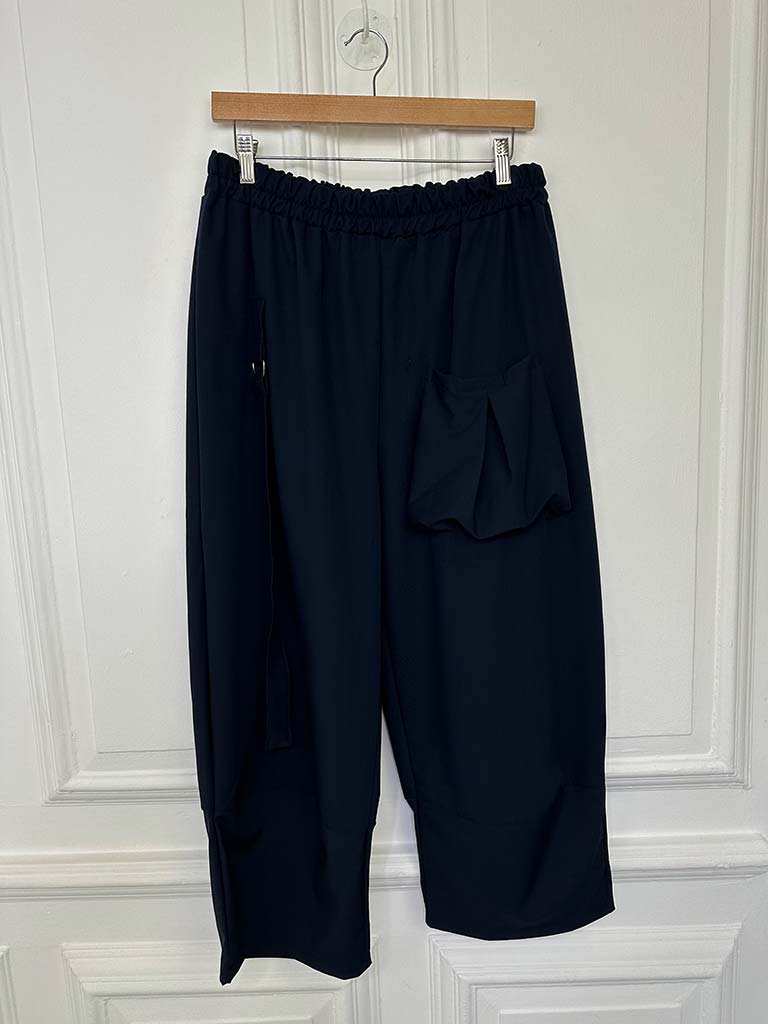 I.D Pocket D-Ring Trousers - Navy