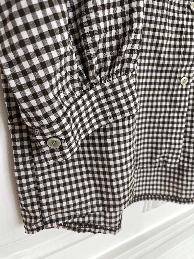 Cottage Check Shirt - Chocolate