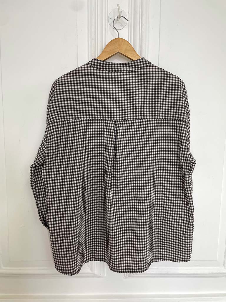 Cottage Check Shirt - Chocolate