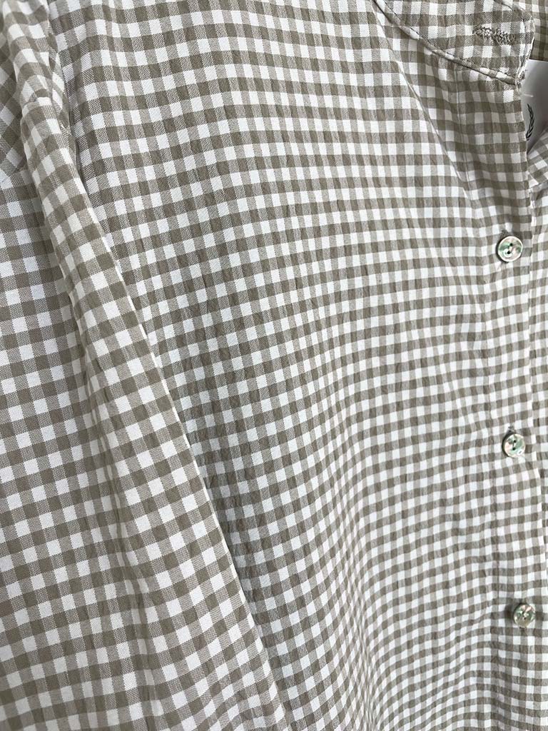 Cottage Check Shirt - Latte