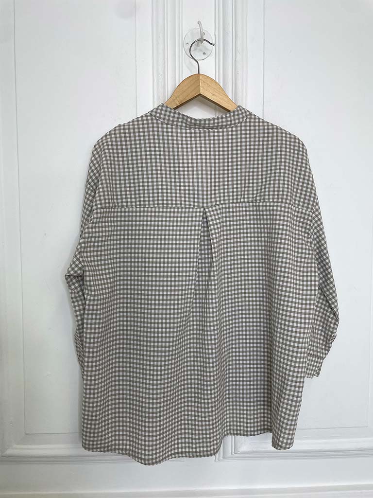 Cottage Check Shirt - Latte