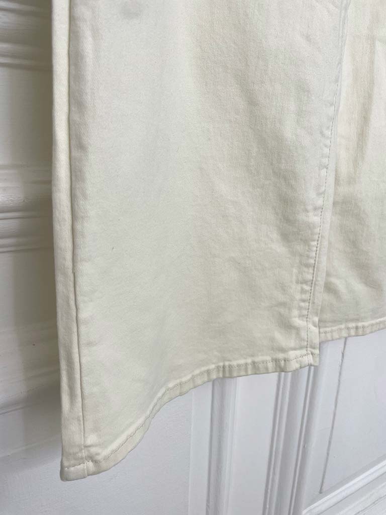 Redberry Wide Leg Jeans - Ecru
