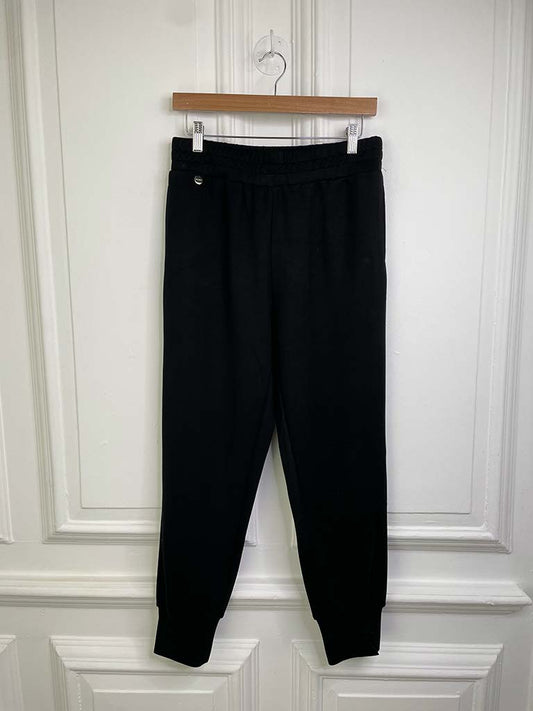 Malissa J Luxe Jersey Jogger - Black