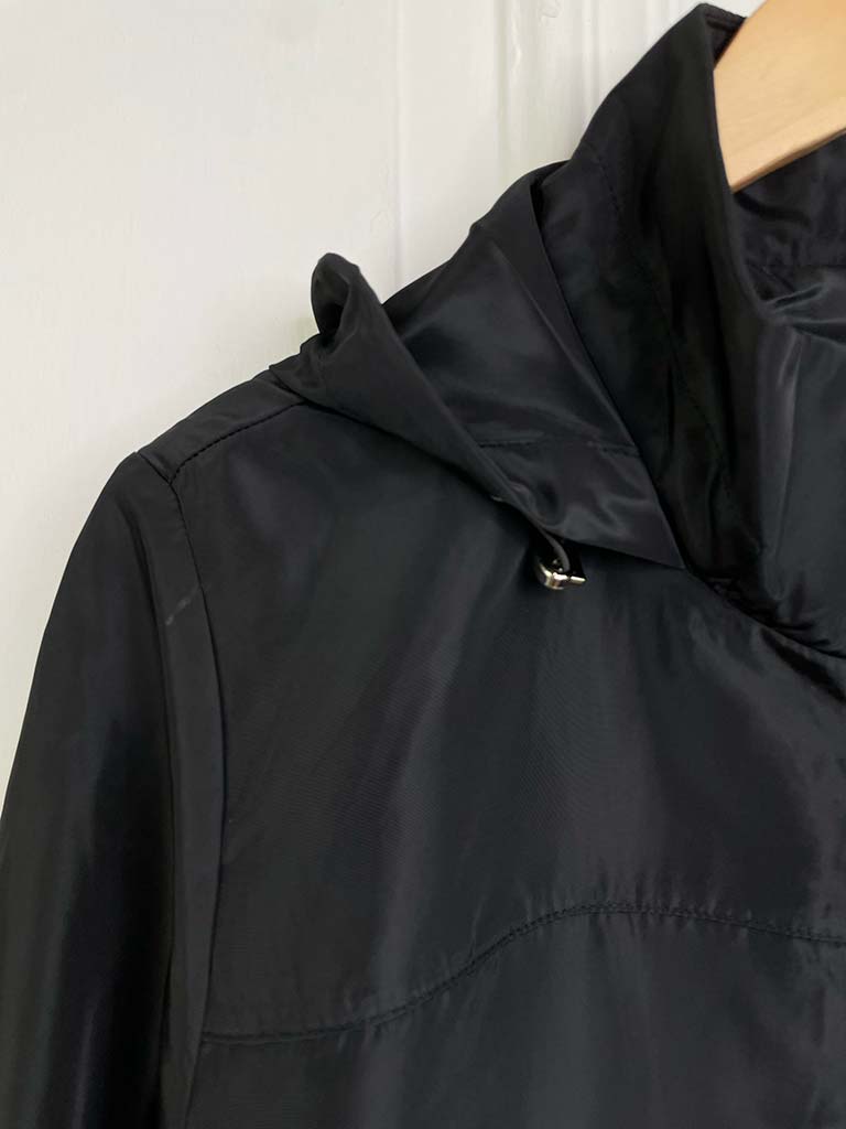 Malissa J Hooded Parka Coat - Black