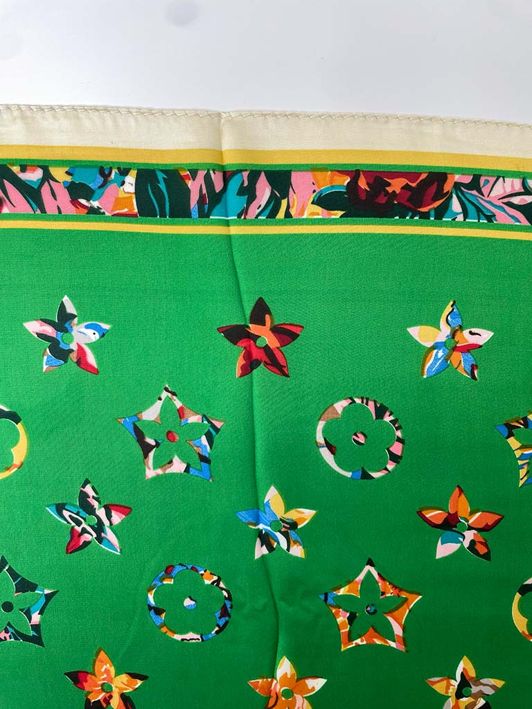 Tropical Deco Flower - Clover & Yellow