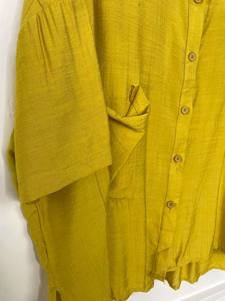 Boxy Pocket Shirt - Citrus