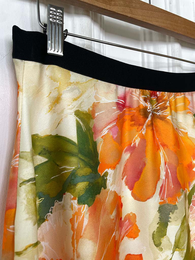 Floral Bloom Skirt - Sorbet