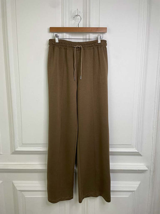 Super Soft Straight Leg Jogger - Treacle