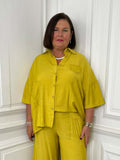 Boxy Pocket Shirt - Citrus