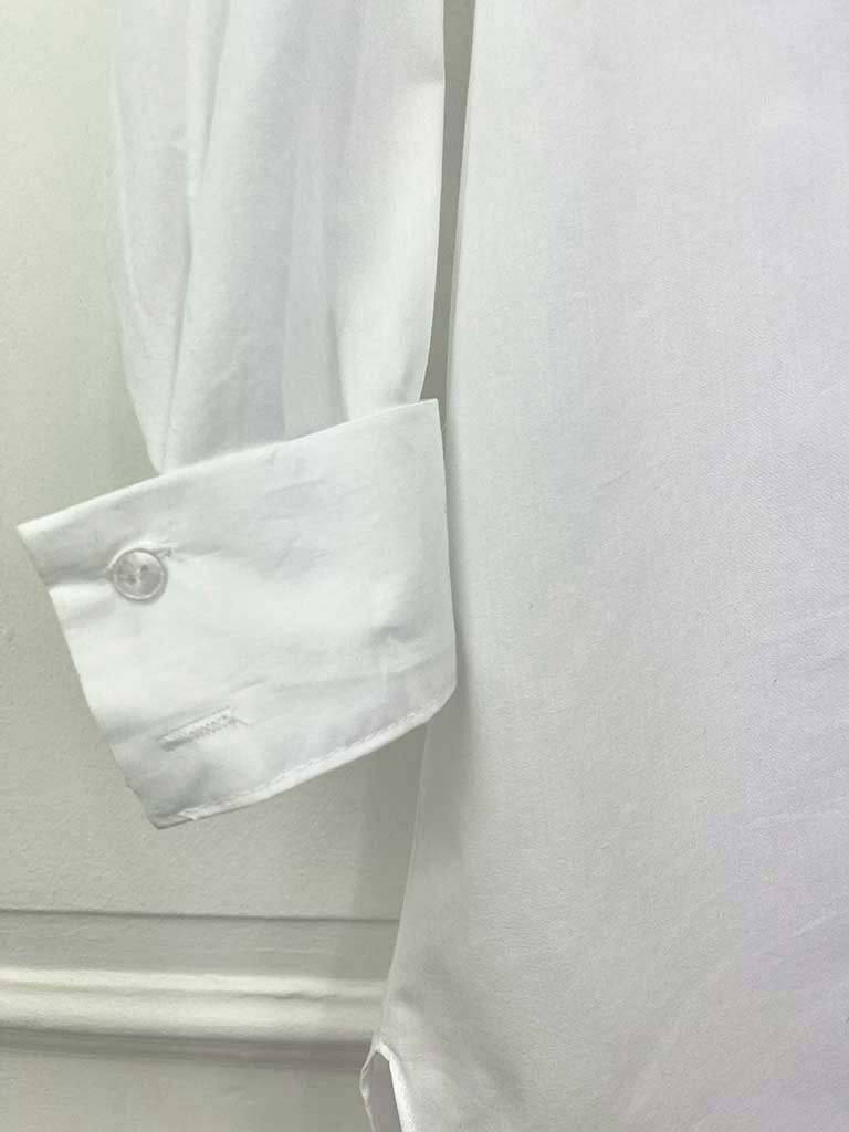 Cotton Pocket Shirt - White