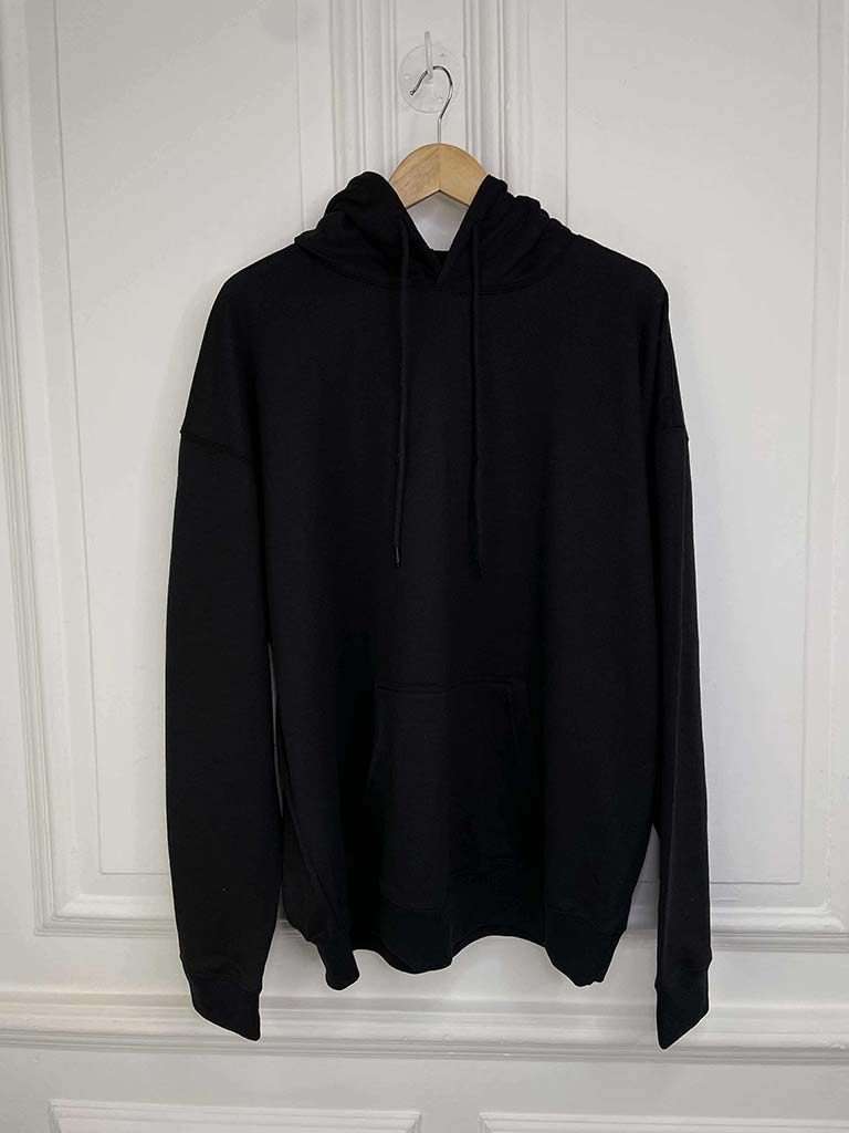 Oversized Slouchy Hoodie - Black