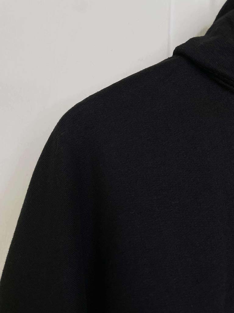 Oversized Slouchy Hoodie - Black