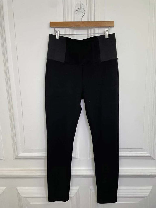 Stretchy Elastic Waist Jeggings - Black