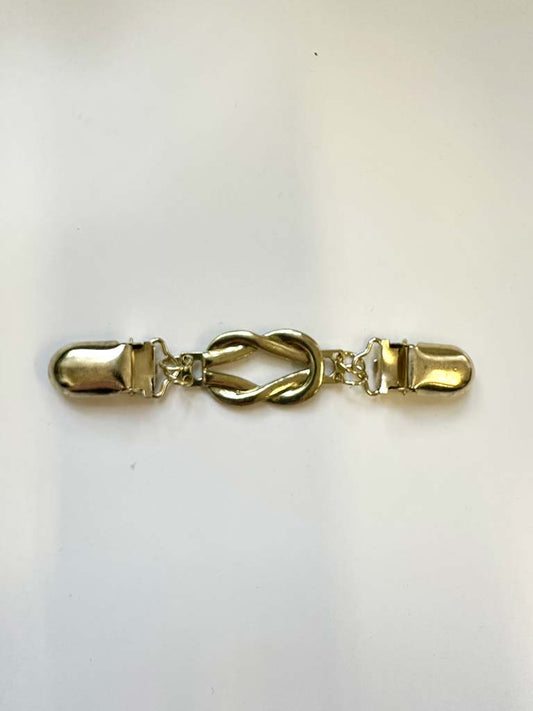 Knot Cinch Clip - Gold