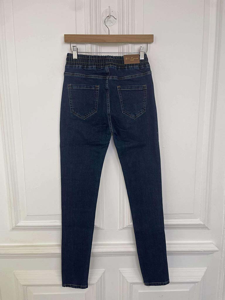 Denim Stretchy Jeggings - Classic Blue