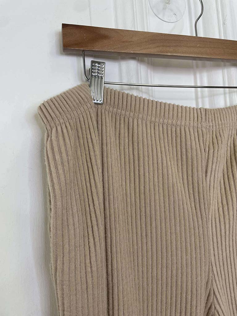 Ribbed Supersoft Co-ord - Biscuit