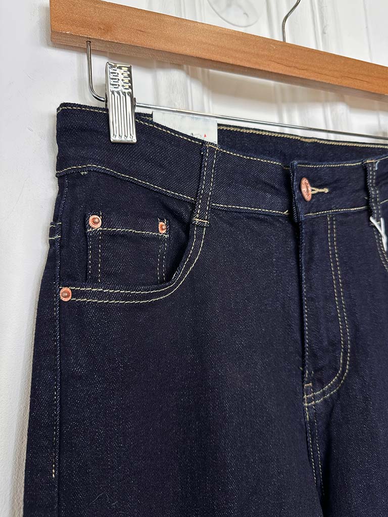 G-Smack Wide Leg Stretchy Jeans - Indigo