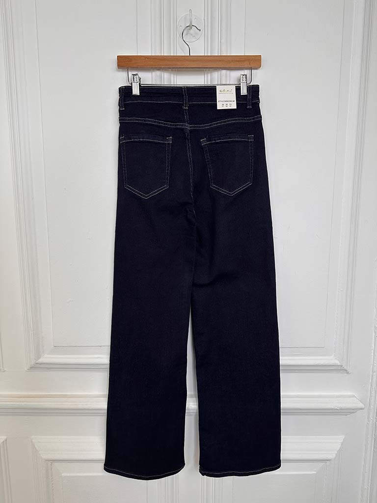 G-Smack Wide Leg Stretchy Jeans - Indigo