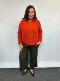Malissa J Pleat 7/8 Palazzos - Khaki