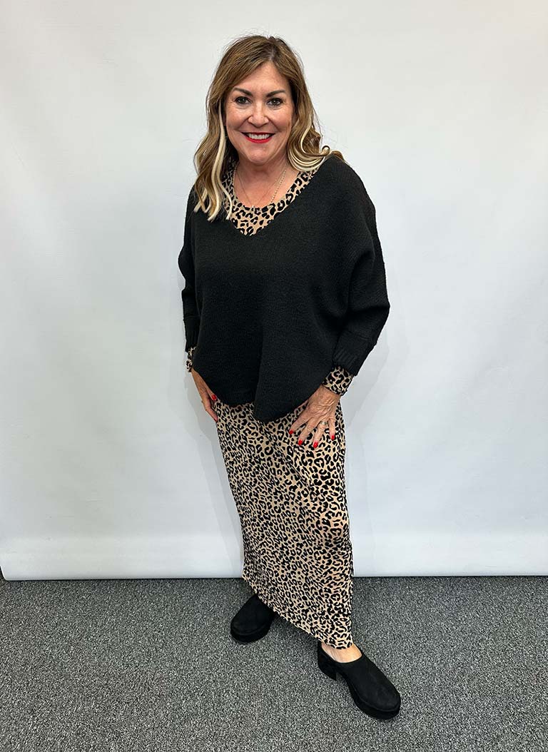 Malissa J Devoré Dress - Leopard