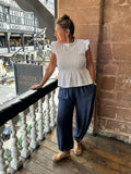 Balloon Pants - Navy
