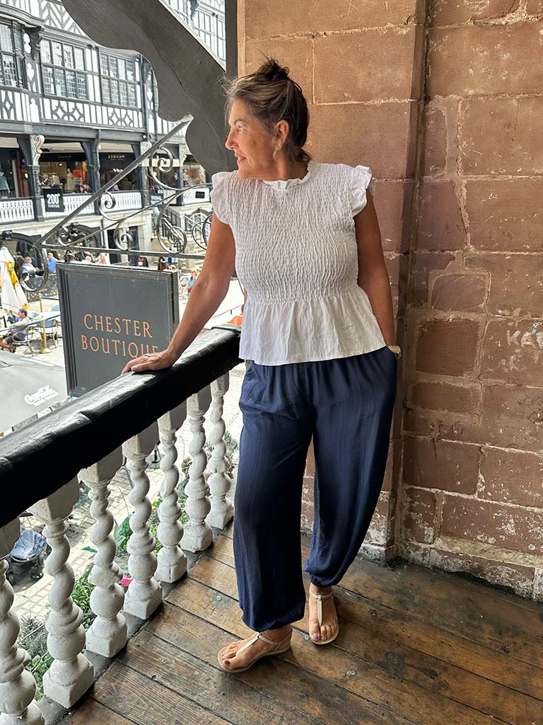 Balloon Pants - Navy
