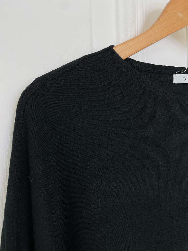 Oversized Boxy Knit - Black