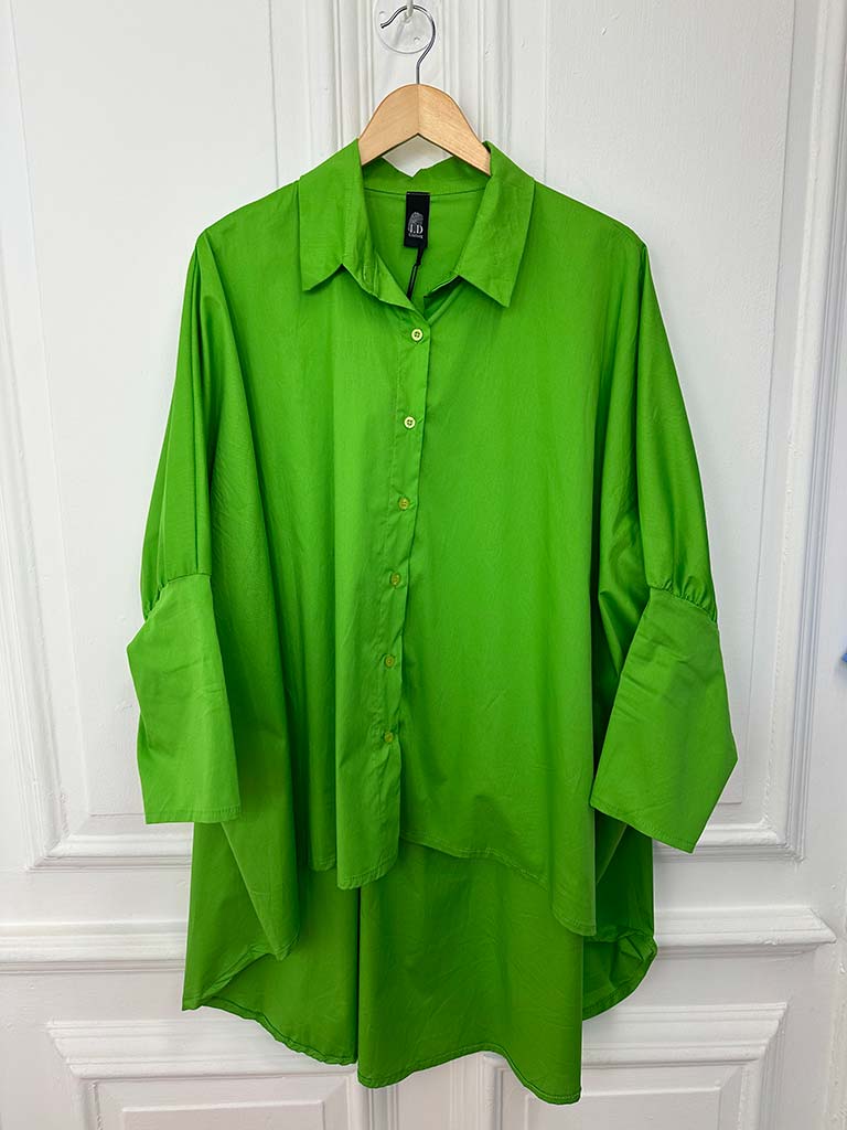 I.D Cotton Swing Shirt - Green