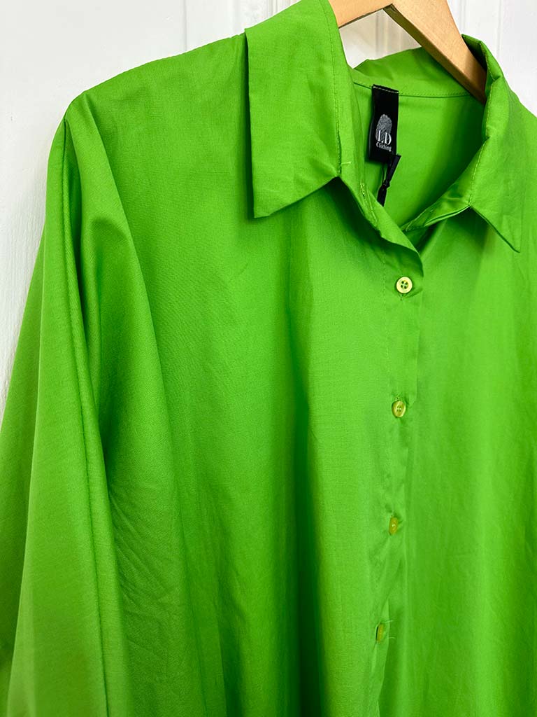 I.D Cotton Swing Shirt - Green