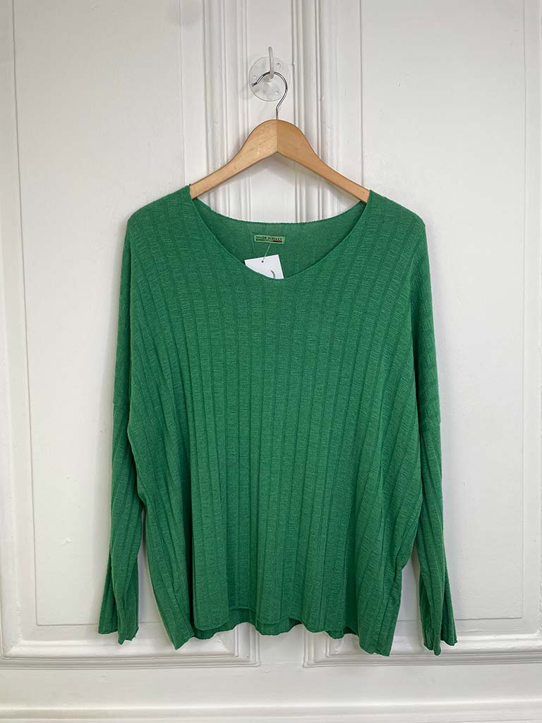 Super Soft Basic Ribbed Top - Clover