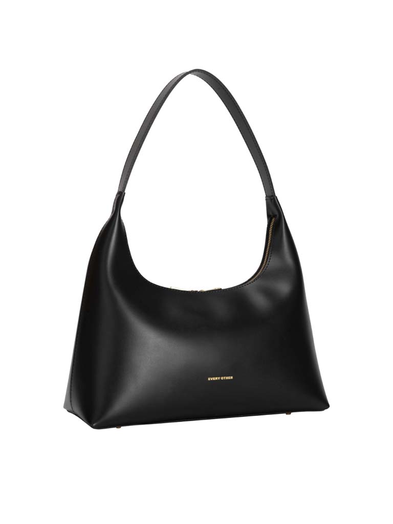 Every Other Trapeze Shoulder Bag - Black