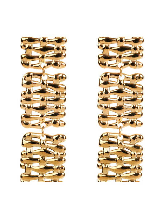 Eb&Ive Drop Earrings - Gold