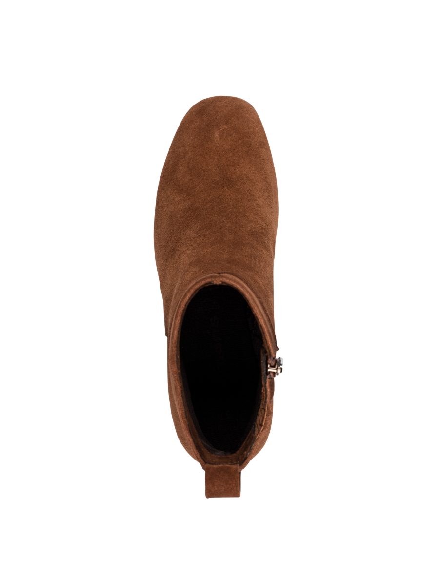Tamaris Suede Ankle Boots - Muscat