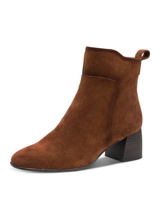 Tamaris Suede Ankle Boots - Muscat