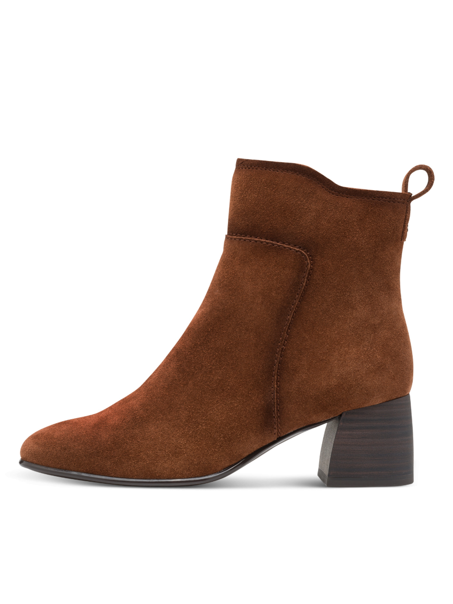 Tamaris Suede Ankle Boots - Muscat