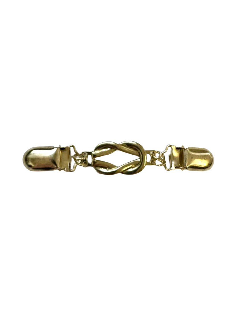 Knot Cinch Clip - Gold