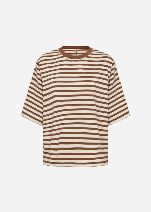 Soya Concept Stripe Top - Pecan