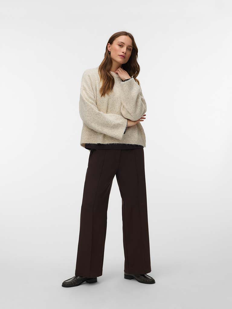 Vero Moda Relaxed Knit - Oatmeal