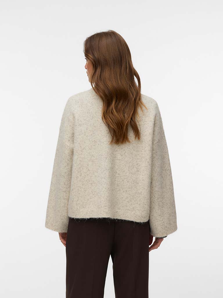 Vero Moda Relaxed Knit - Oatmeal