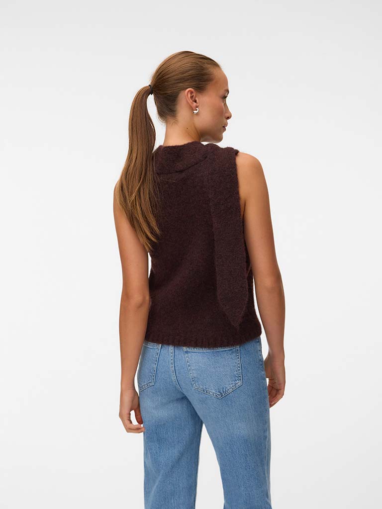 Vero Moda Venezia Knit - Chocolate Melange