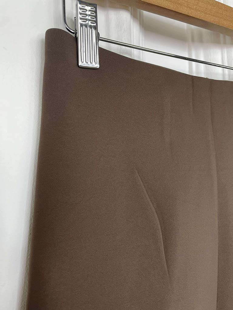 Luxe Scuba Leggings - Truffle